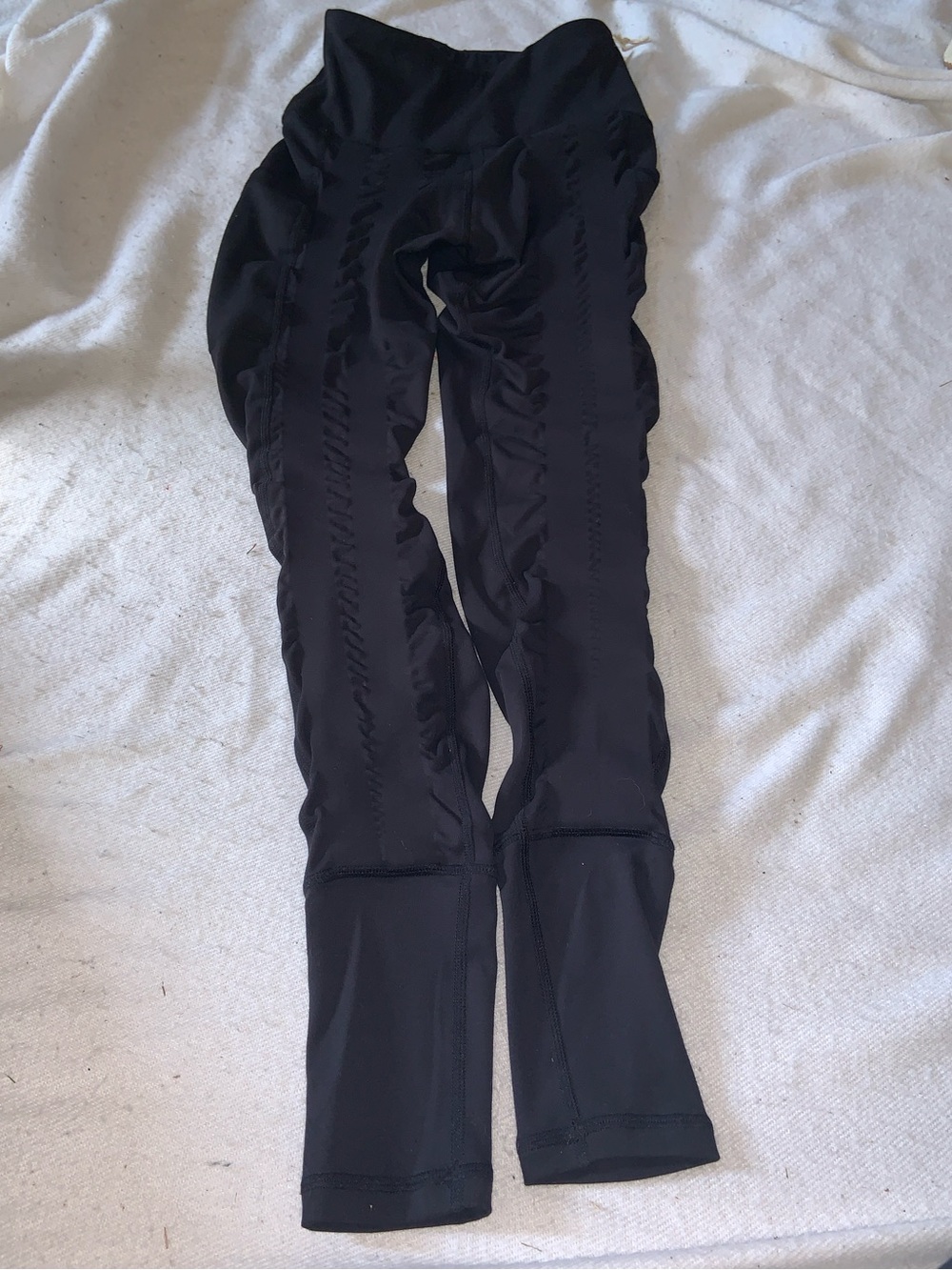 Black SWEETFLEXX Active Leggings with BANDS built in size small new with tags